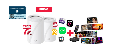 Home Priority plan comes with 4 units of AX5400 Wi-Fi 6 Mesh Extenders offer - Singtel